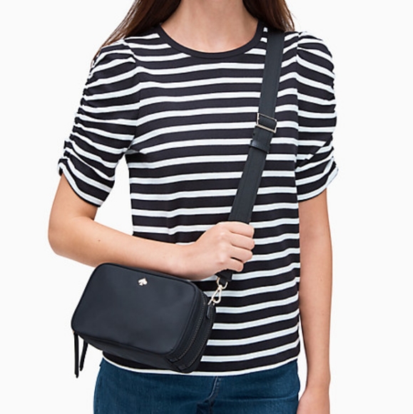 Kate Spade Jae Small Camera in Bright Carnation - Picture 7 of 9